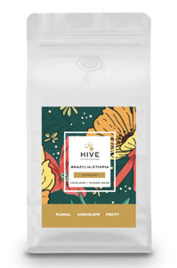 Kawa ziarnista Hive Roasters Brazylia / Etiopia Espresso Blend 1kg - opinie w konesso.pl