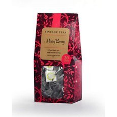 Czarna herbata Vintage Teas Merry Berry 20x2,5g - opinie w konesso.pl