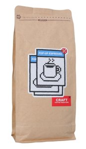 Kawa ziarnista Craft POP-UP Espresso 1kg - opinie w konesso.pl